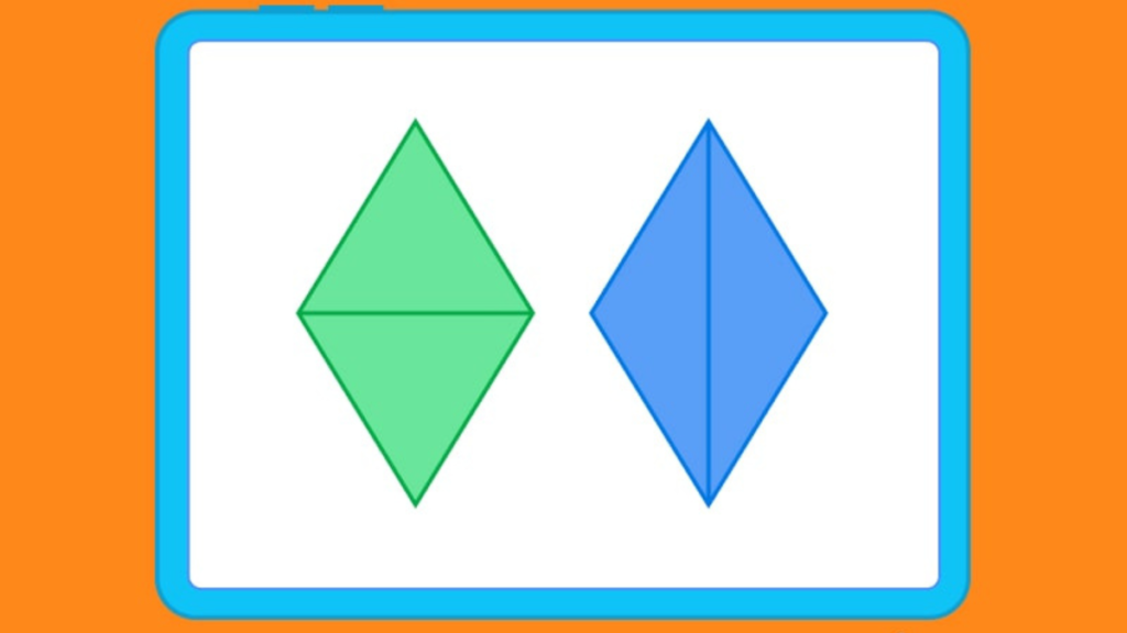 rhombus shape