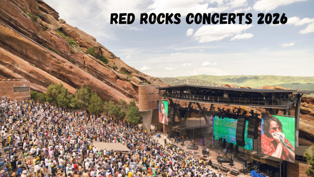 red rocks concerts 2026